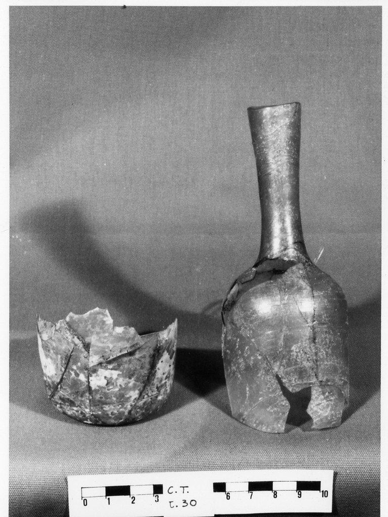 bottiglia - deposizione longobarda (prima metà sec. VII d.C)