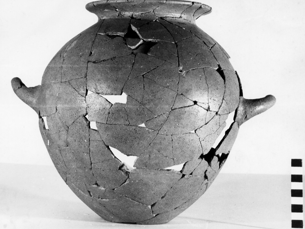 olla - periodo romano-laziale IV B (ultimo quarto non determinabile sec. VII a.C)