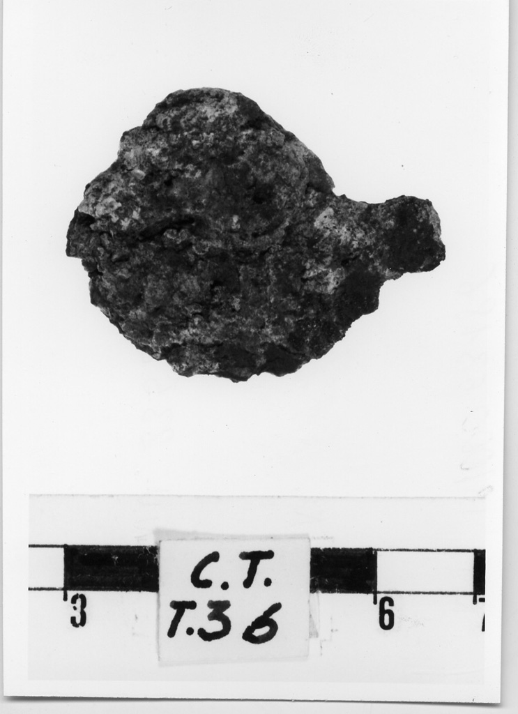 oggetto non id - deposizione longobarda (metà sec. VII d.C)