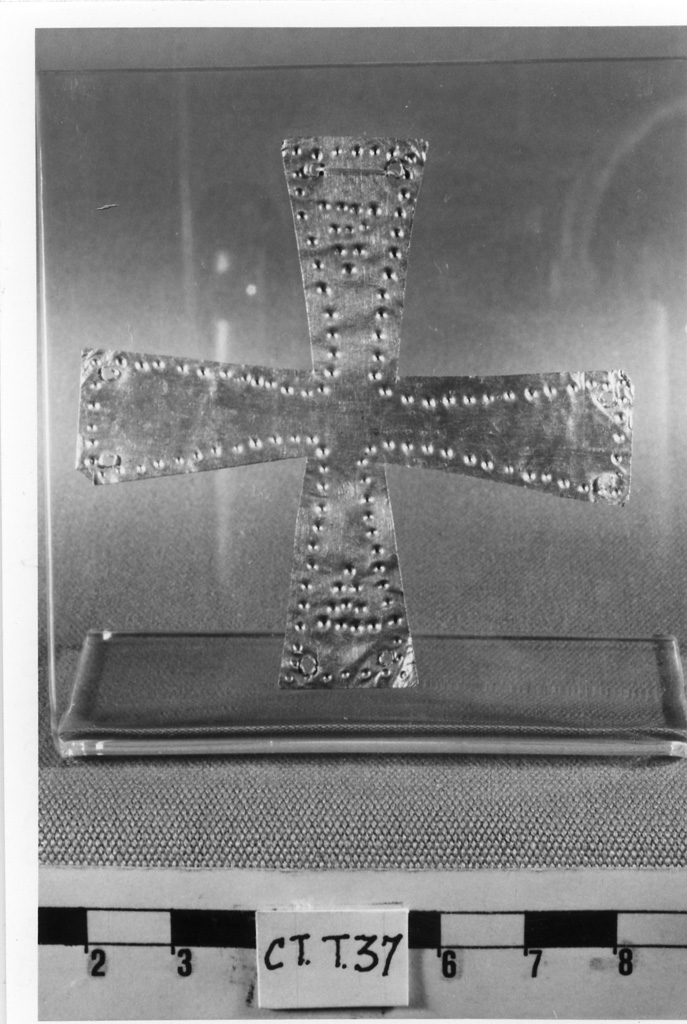 croce - deposizione longobarda (prima metà sec. VII d.C)