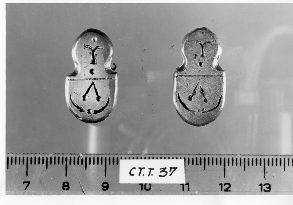 cintura/ placchetta - deposizione longobarda (prima metà sec. VII d.C)