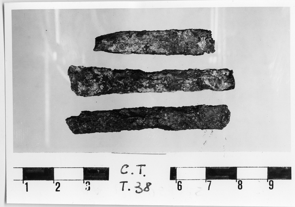 asticella/ frammento - deposizione longobarda (sec. VII d.C)