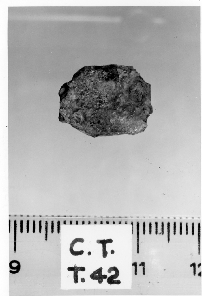 piastrina - deposizione longobarda (prima metà sec. VII d.C)