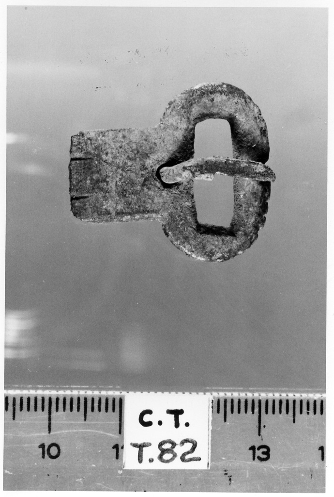 fibbia - deposizione longobarda (fine/ fine secc. VI d.C.-VII d.C)