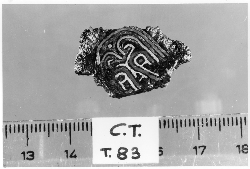 cintura/ puntale - deposizione longobarda (secondo quarto sec. VII d.C)