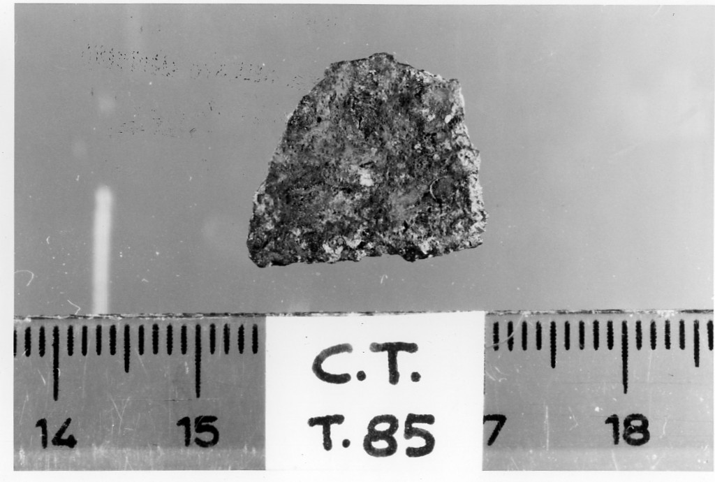 lamina/ frammento - deposizione longobarda (fine/ inizio secc. VI d.C.-VII d.C)