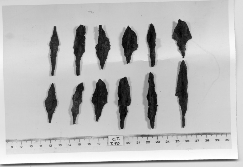 punta di freccia - deposizione longobarda (primo quarto sec. VII d.C)