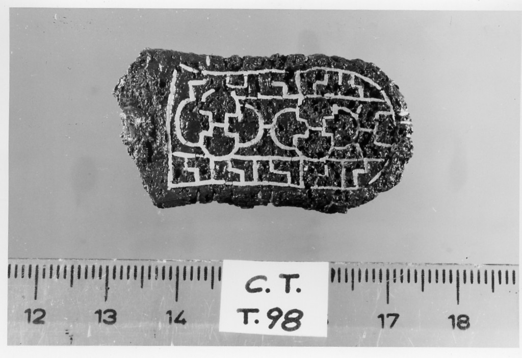 cintura/ puntale - deposizione longobarda (inizio sec. VII d.C)