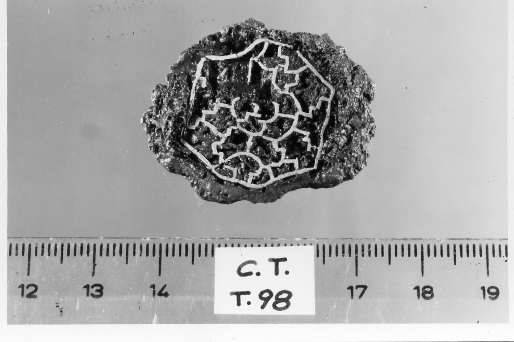 cintura/ placchetta - deposizione longobarda (inizio sec. VII d.C)