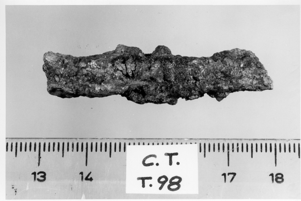 asticella/ frammento - deposizione longobarda (secc. VI d.C.-VII d.C)