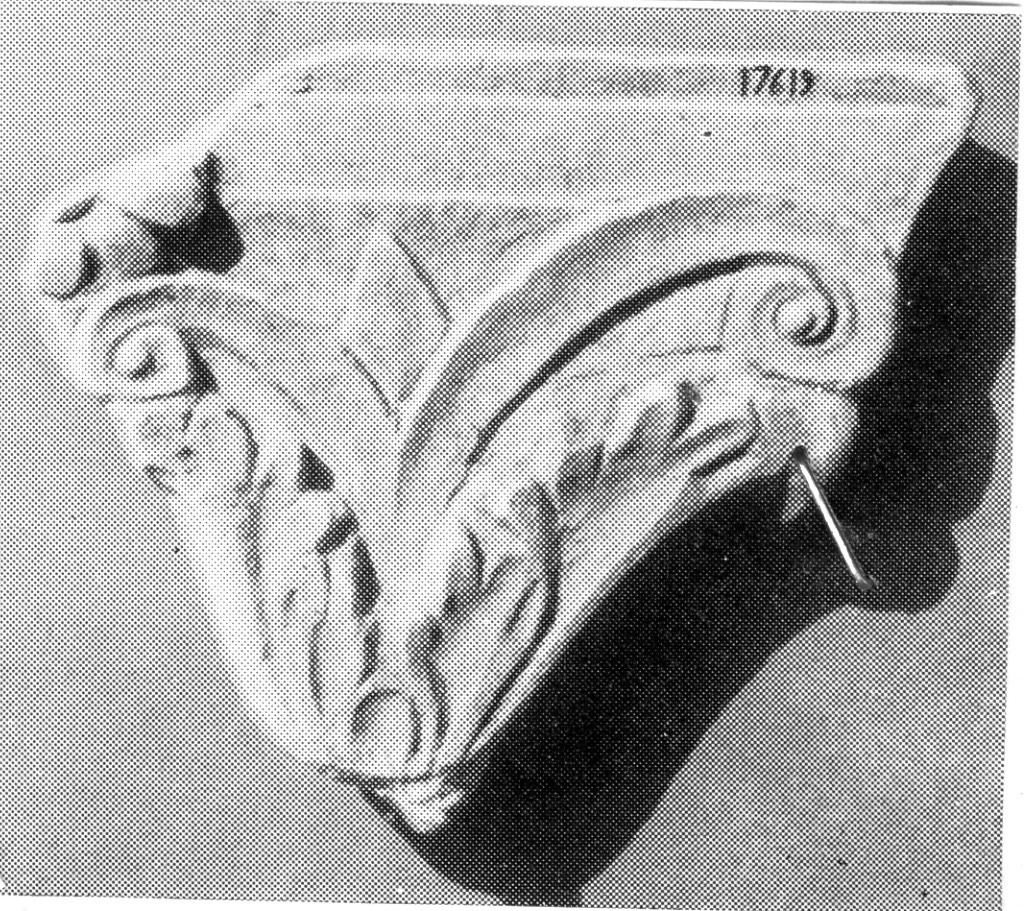 capitello di lesena (metà/ inizio secc. I d.C.-II d.C)