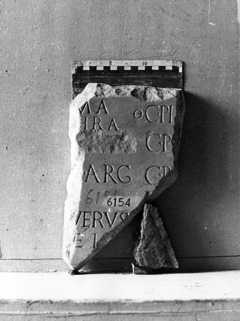 lastra iscritta (sec. II d.C)