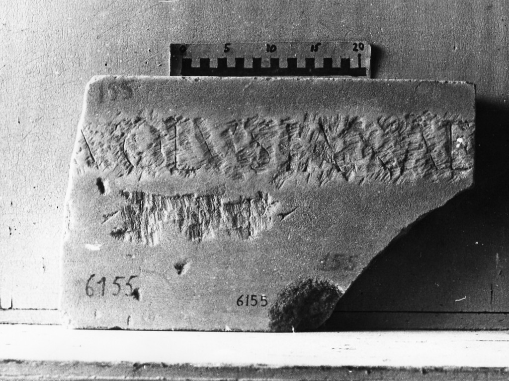 lastra iscritta (sec. III d.C)