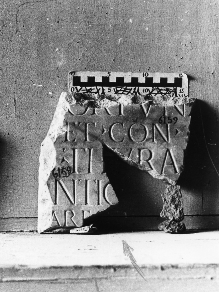 lastra iscritta (sec. II d.C)