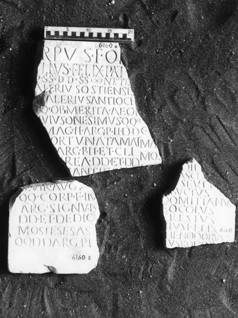 lastra iscritta (secc. II d.C.-III d.C)