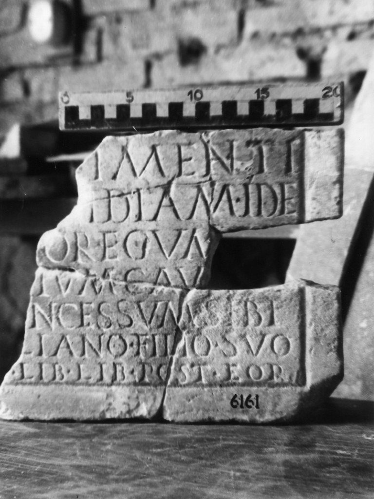 lastra iscritta (sec. II d.C)