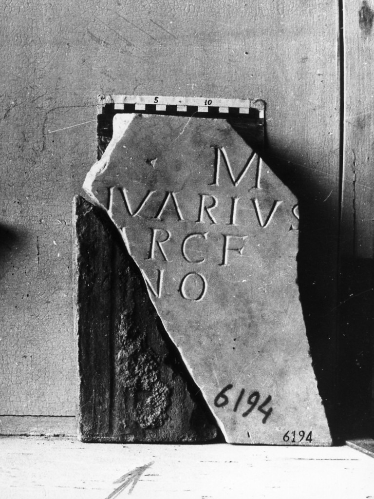 lastra iscritta (sec. II d.C)