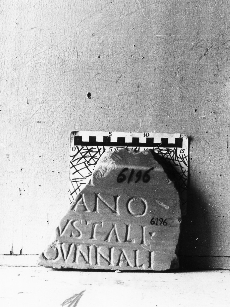 lastra iscritta (sec. II d.C)