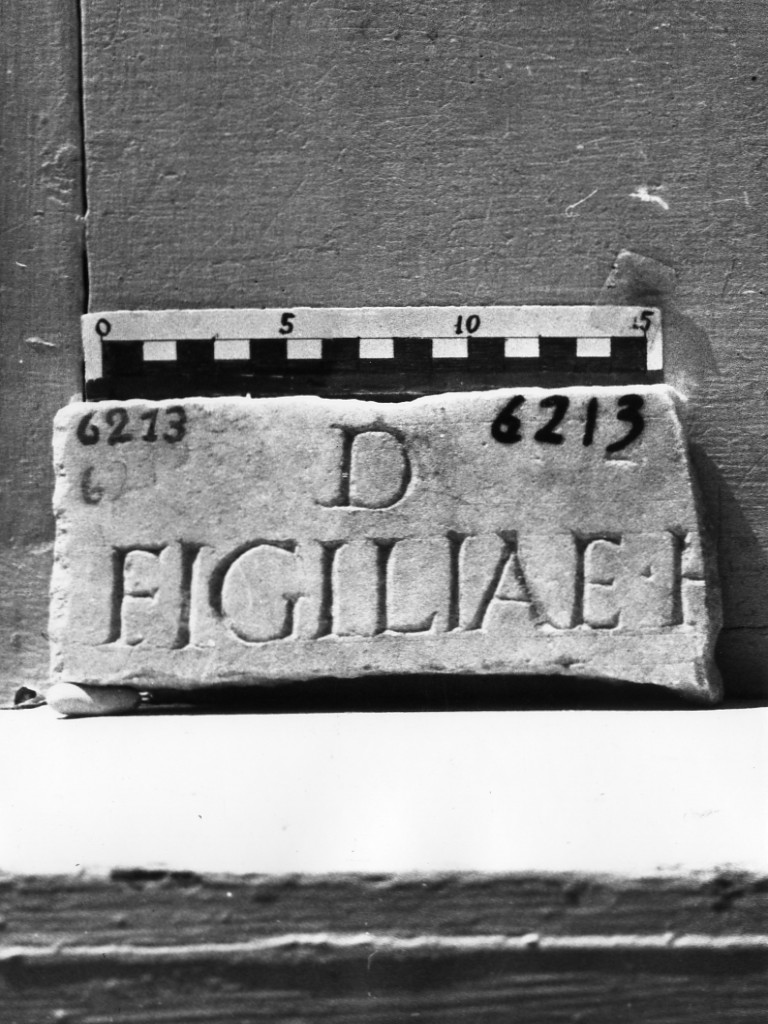 lastra iscritta (sec. II d.C)