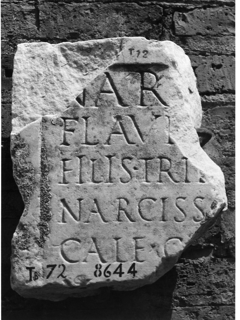 lastra iscritta (sec. II d.C)