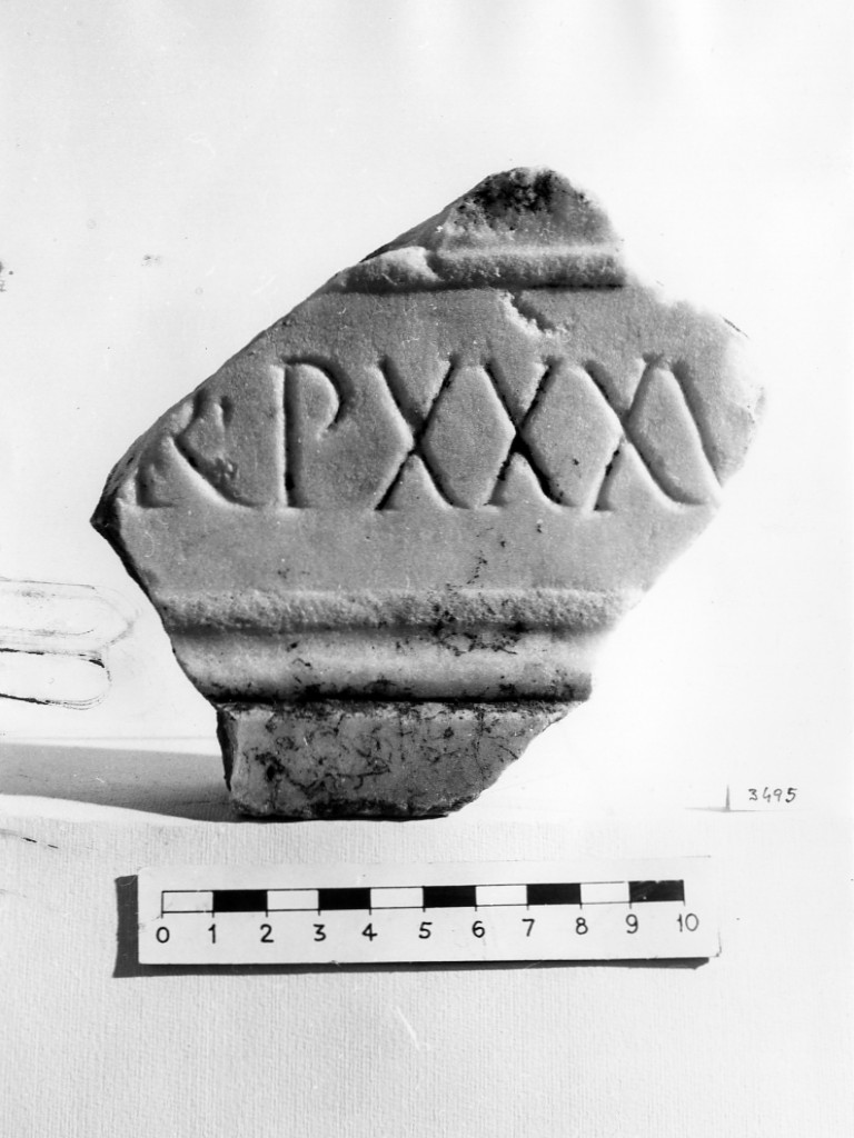 lastra iscritta (sec. II d.C)