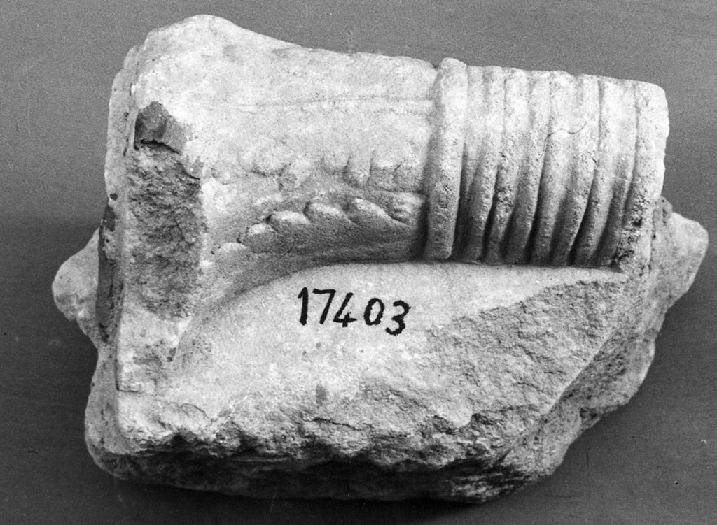 capitello ionico (non determinabile)