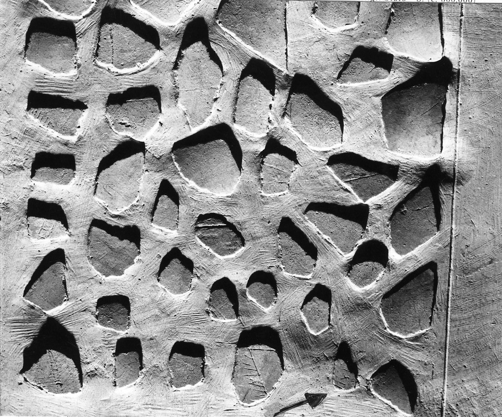 rivestimento parietale con graffito (secc. I d.C.-II d.C)