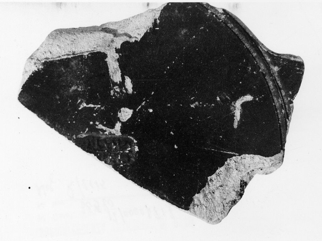 coppa - officina di PRIMVS AVILLI (fine/ inizio secc. I a.C.-I d.C)