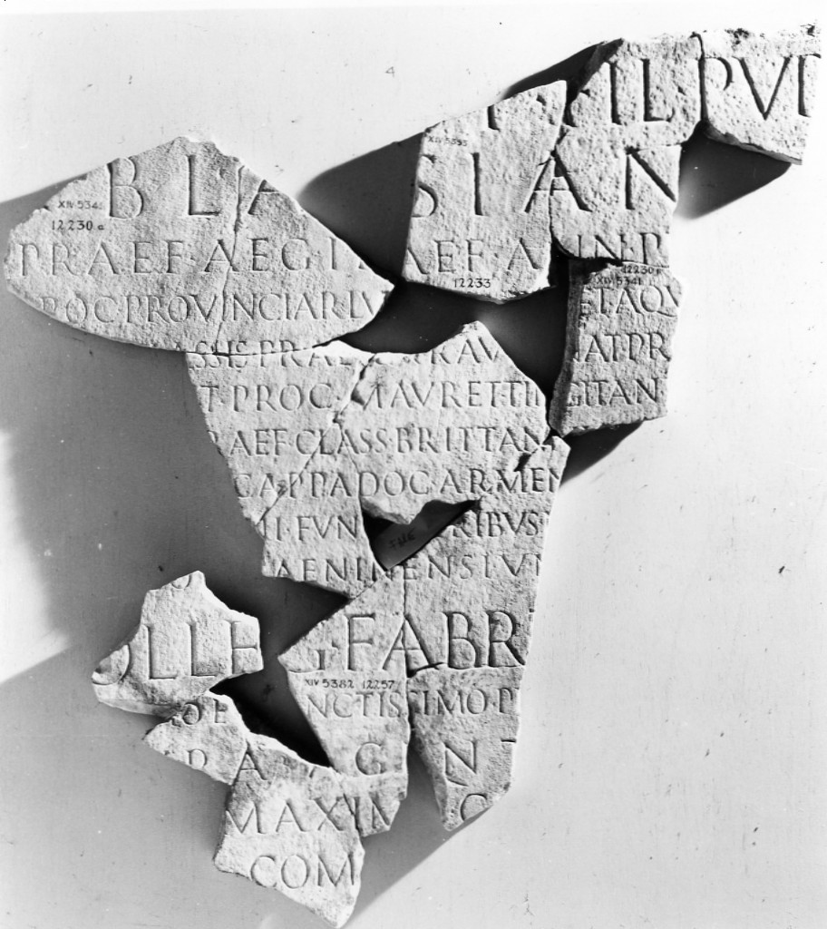 lastra iscritta (sec. II d.C)