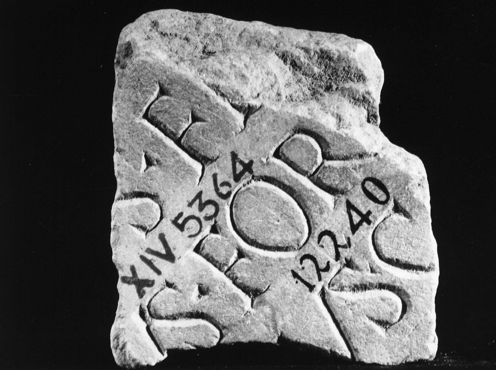 lastra iscritta (sec. III d.C)