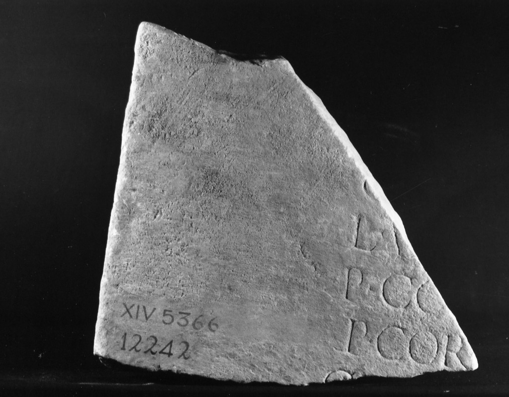 lastra iscritta (sec. II d.C)