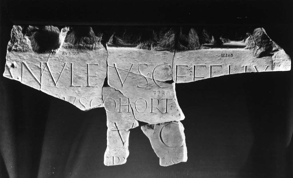 lastra iscritta (sec. II d.C)