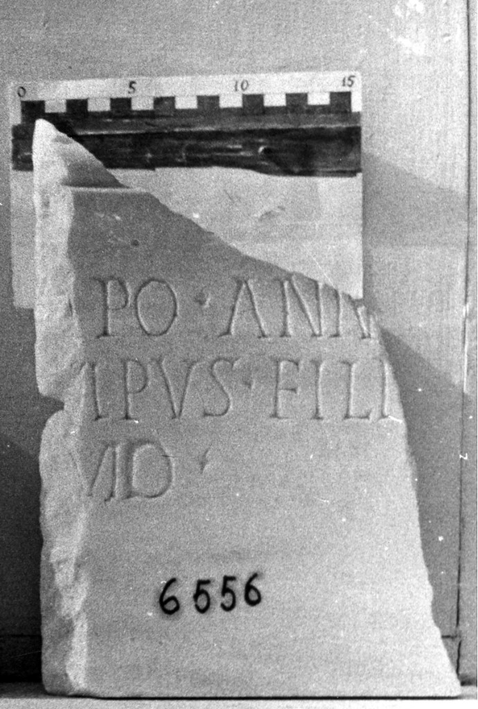 lastra iscritta (secc. III d.C.-IV d.C)