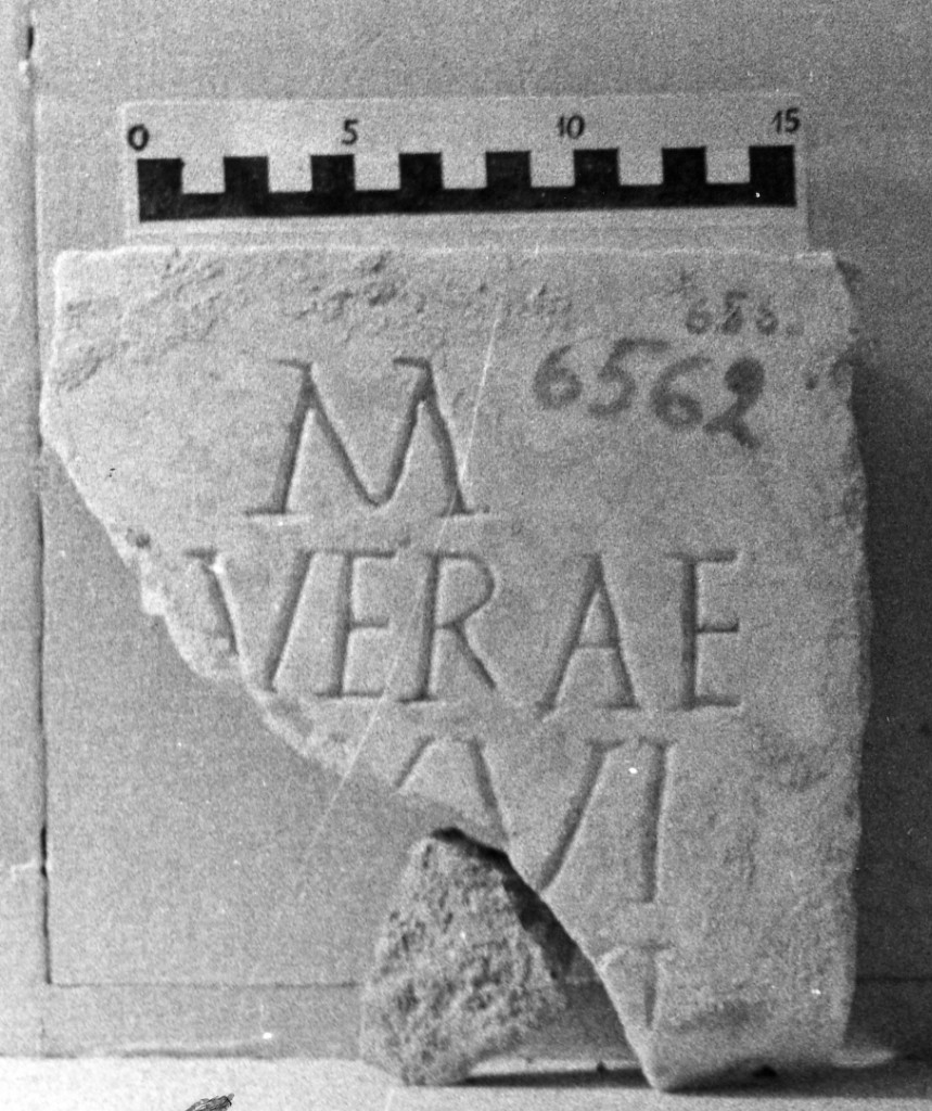 lastra iscritta (secc. II d.C.-III d.C)