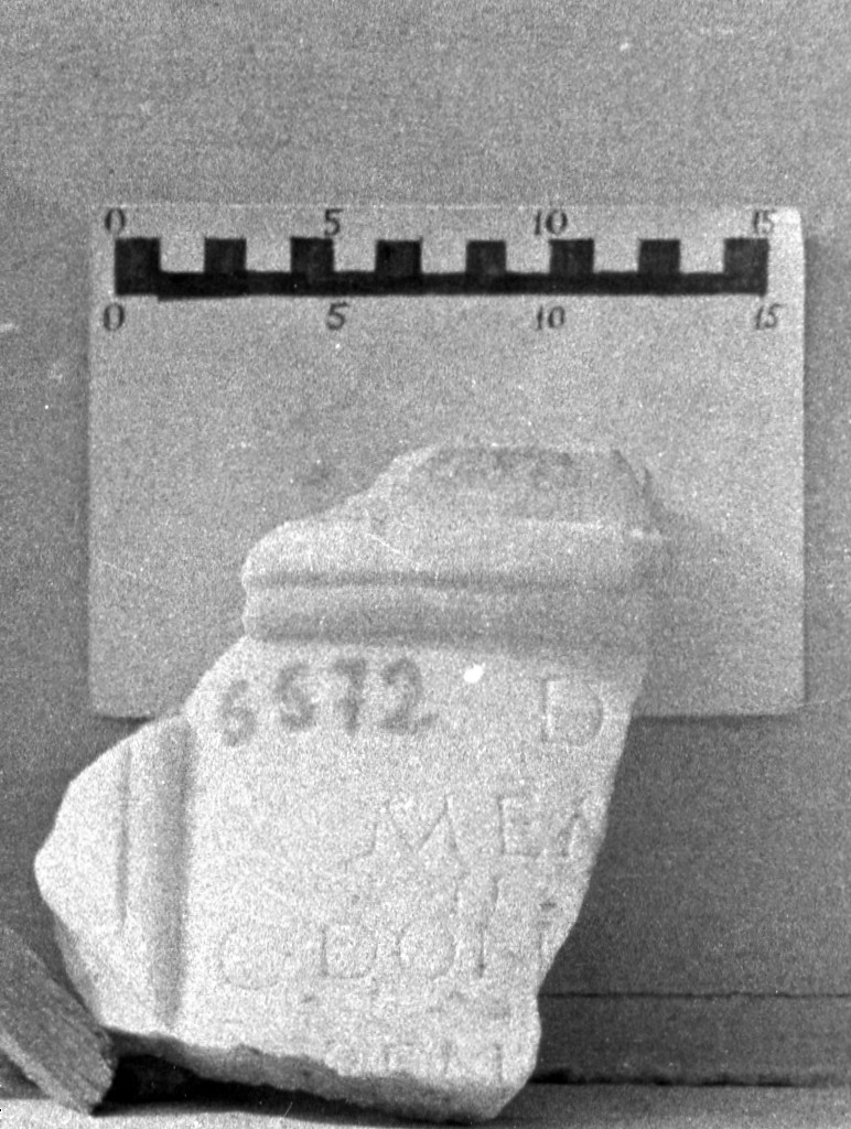 lastra iscritta (secc. I d.C.-II d.C)