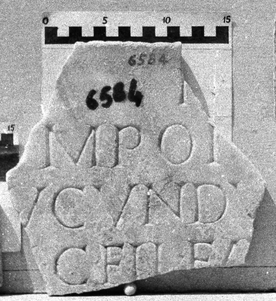 lastra iscritta (sec. II d.C)