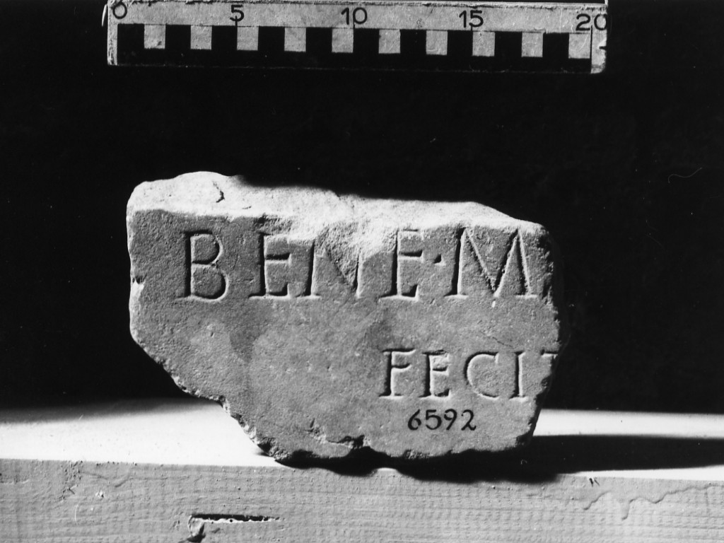 lastra iscritta (sec. II d.C)