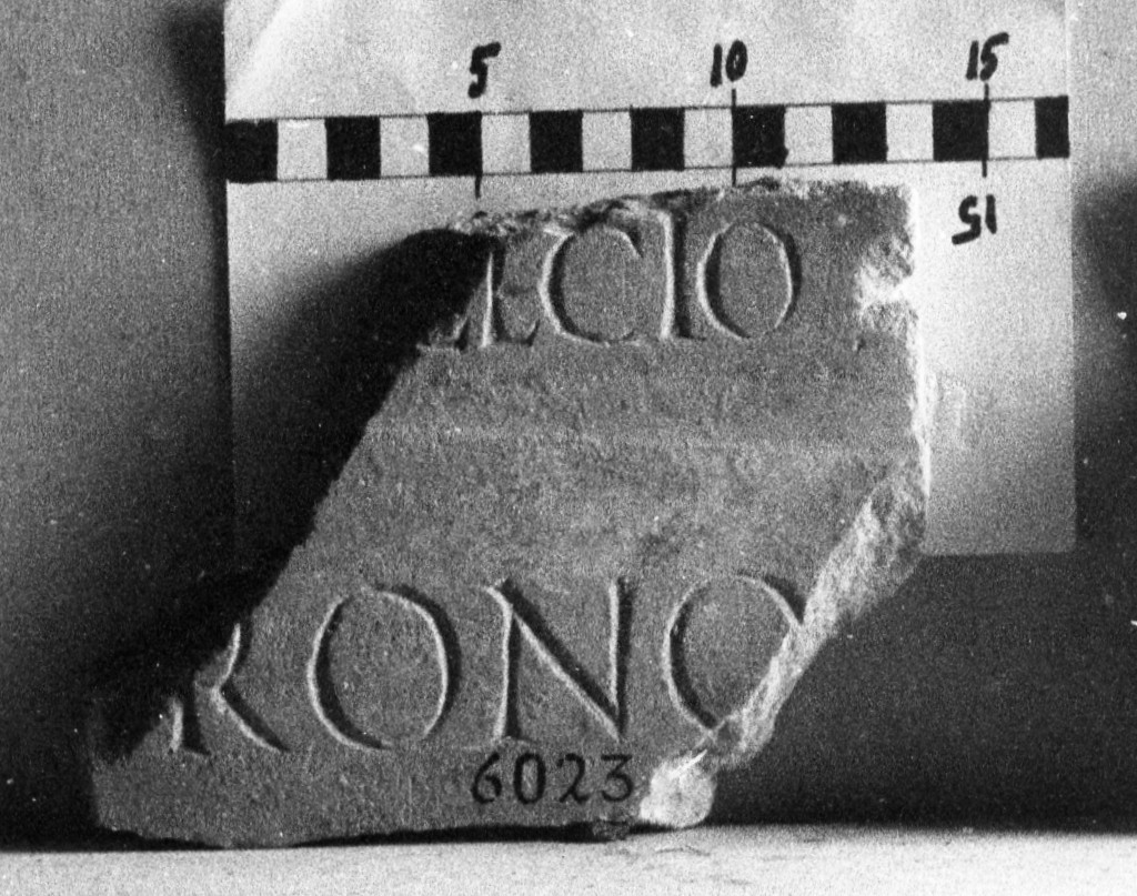 lastra iscritta (sec. II d.C)