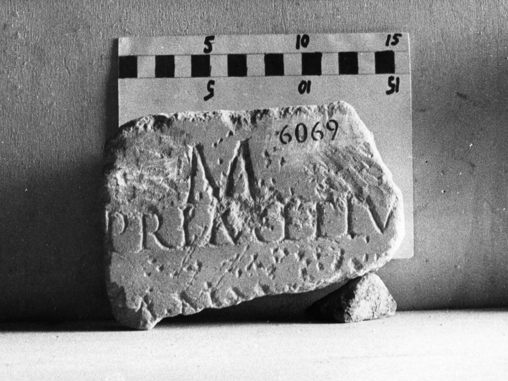 lastra iscritta (sec. II d.C)