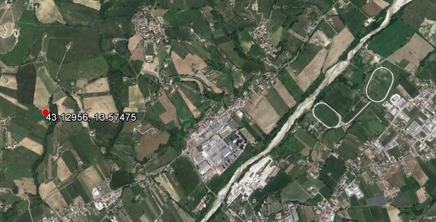 area di materiale mobile, area di frammenti fittili - Montegiorgio (FM)  (Paleolitico superiore-Medioevo)