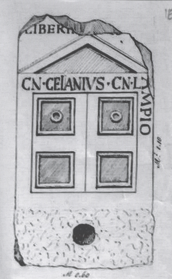 stele (seconda metà sec. I a.C)