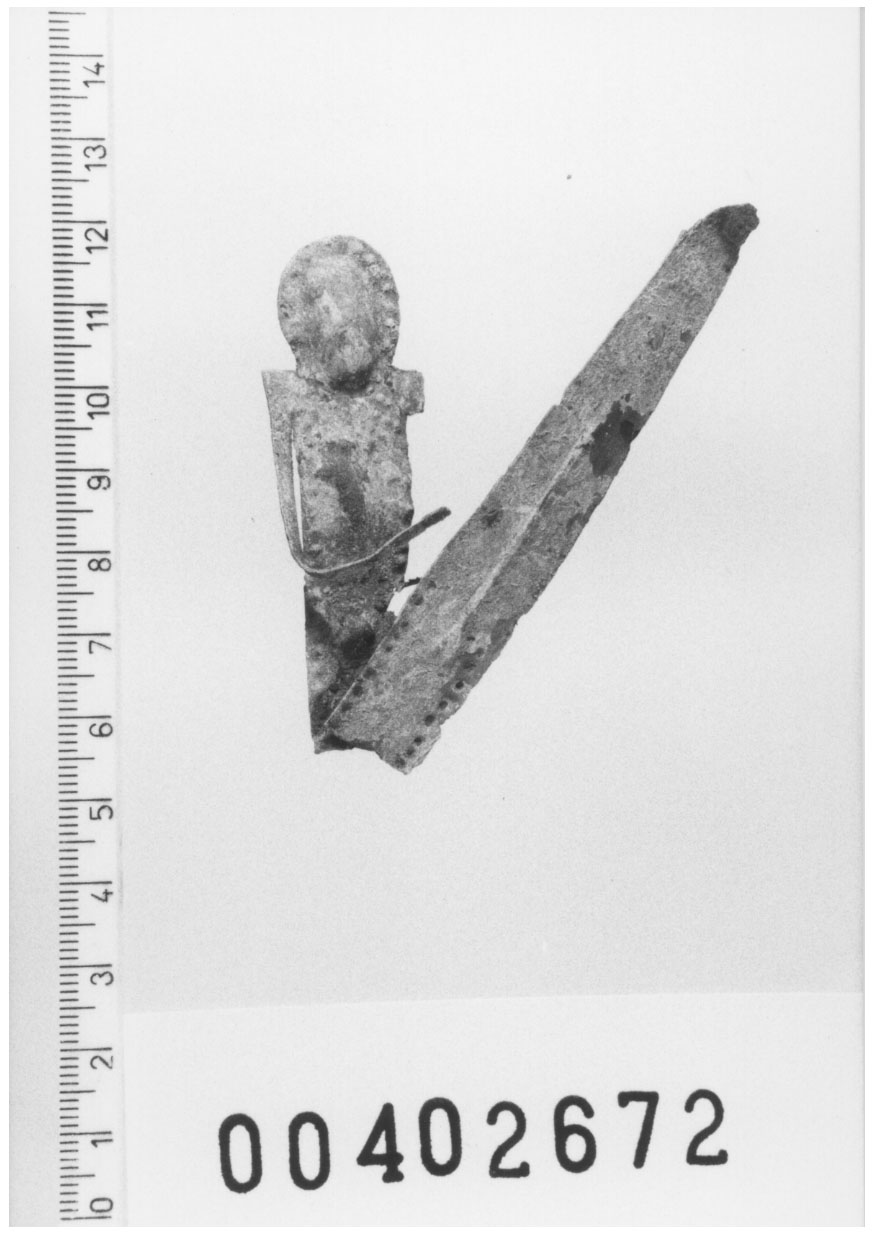 Figura antropomorfa (Lamina) (Fine VI a.C, V a.C)