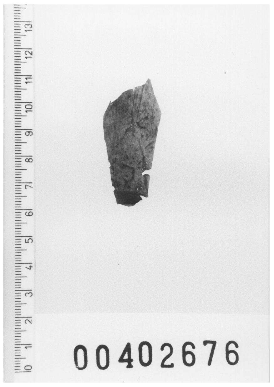 Figura antropomorfa (Lamina) (Fine VI a.C, V a.C)