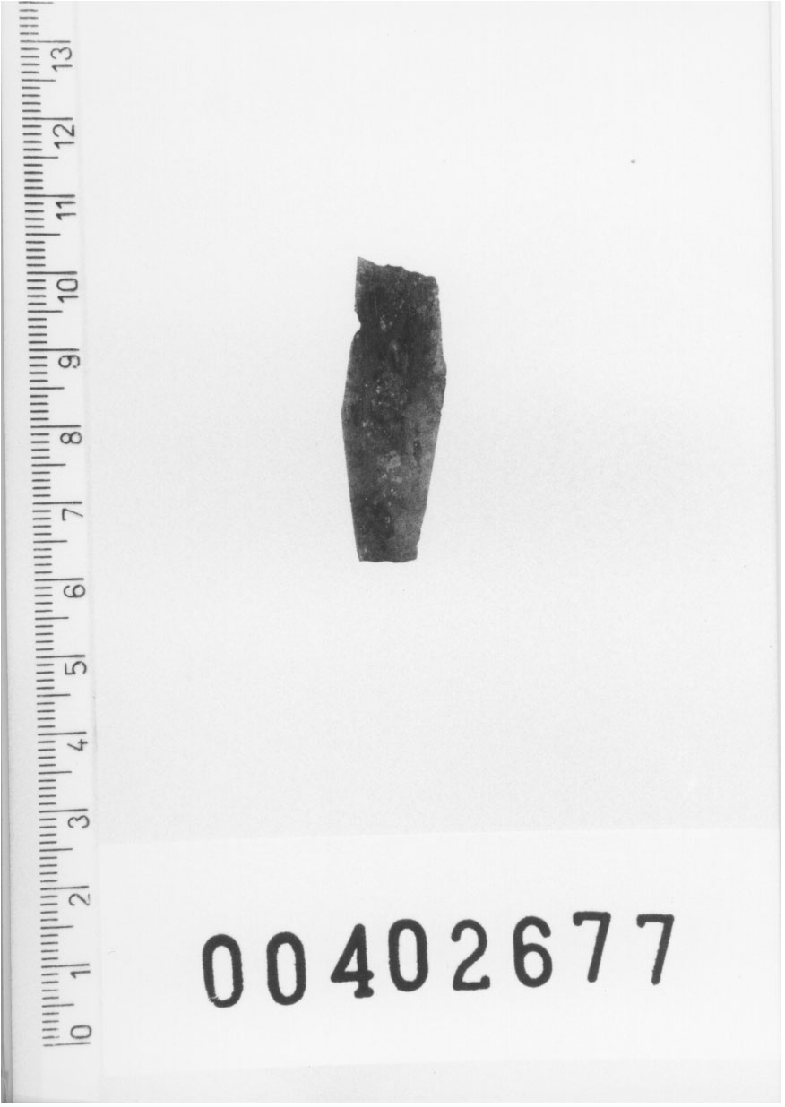 Figura antropomorfa (Lamina) (Fine VI a.C, V a.C)