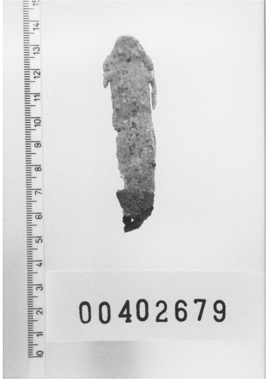 Figura antropomorfa (Lamina) (Fine VI a.C, V a.C)