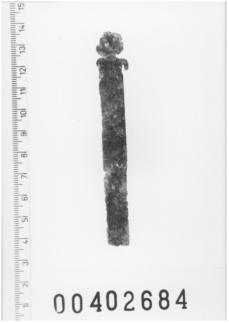 Figura antropomorfa (Lamina) (Fine VI a.C, V a.C)