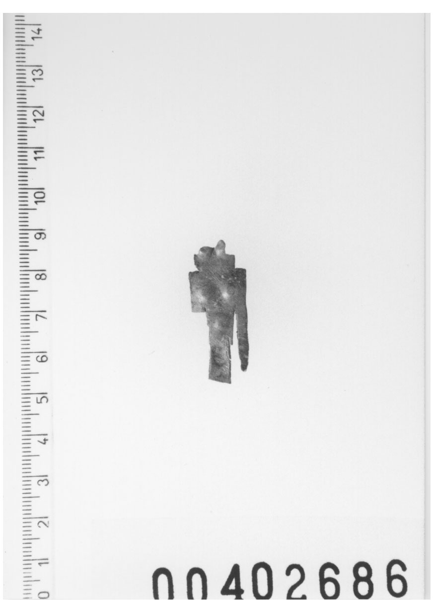 Figura antropomorfa (Lamina) (Fine VI a.C, V a.C)
