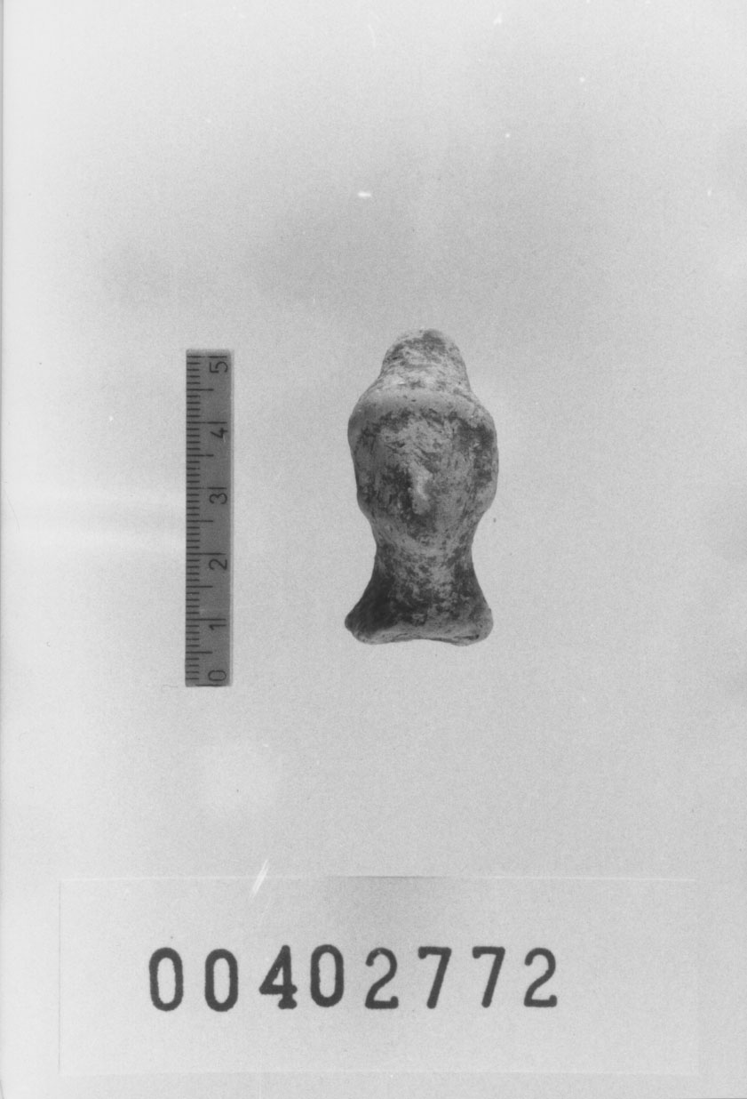 Figura femminile (Testa di statuetta) (III a.C, II a.C)