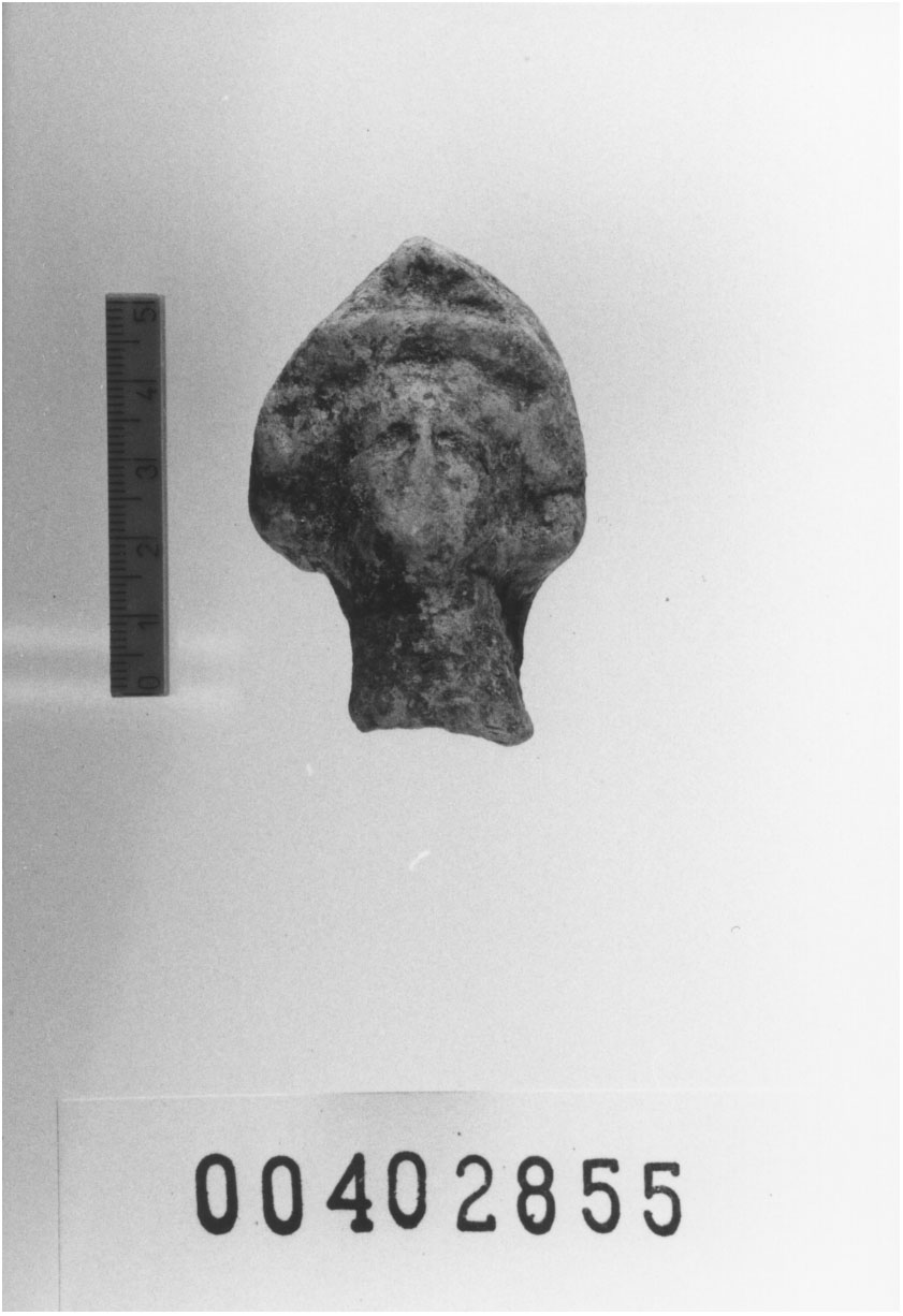 statuetta/frammento (III sec. a.C.-II sec. a.C)