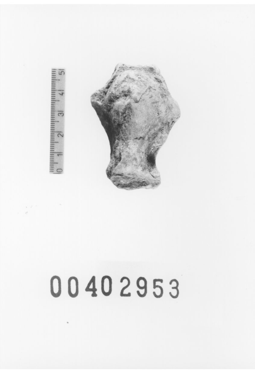 statuetta/frammento (III sec. a.C.-II sec. a.C)